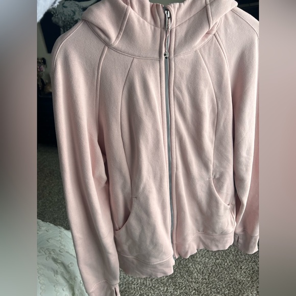 Lululemon Scuba full zip hoodie - pink - Picture 2 of 6
